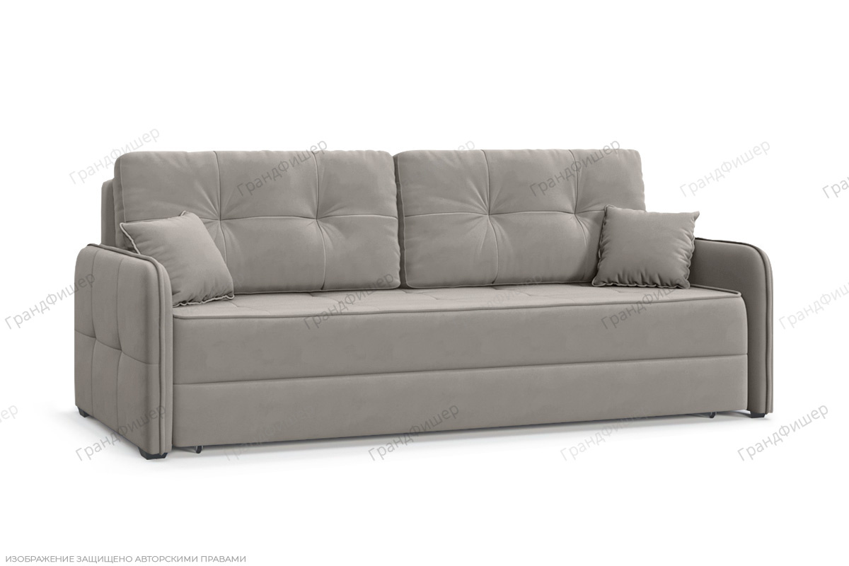 Прямой диван Кайман Слим Энерджи Лайт 810/16 Вид по диагонали