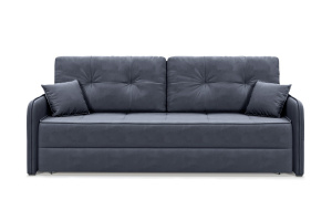 Прямой диван Кайман Слим Amigo Navy Вид спереди