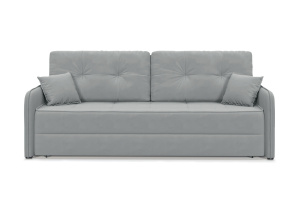 Прямой диван Кайман Слим Zara Steel 52 Вид спереди