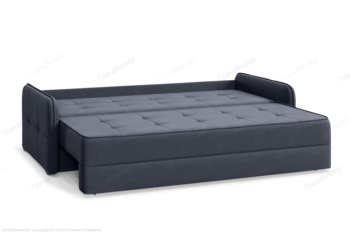 Прямой диван Кайман Слим Amigo Navy Спальное место