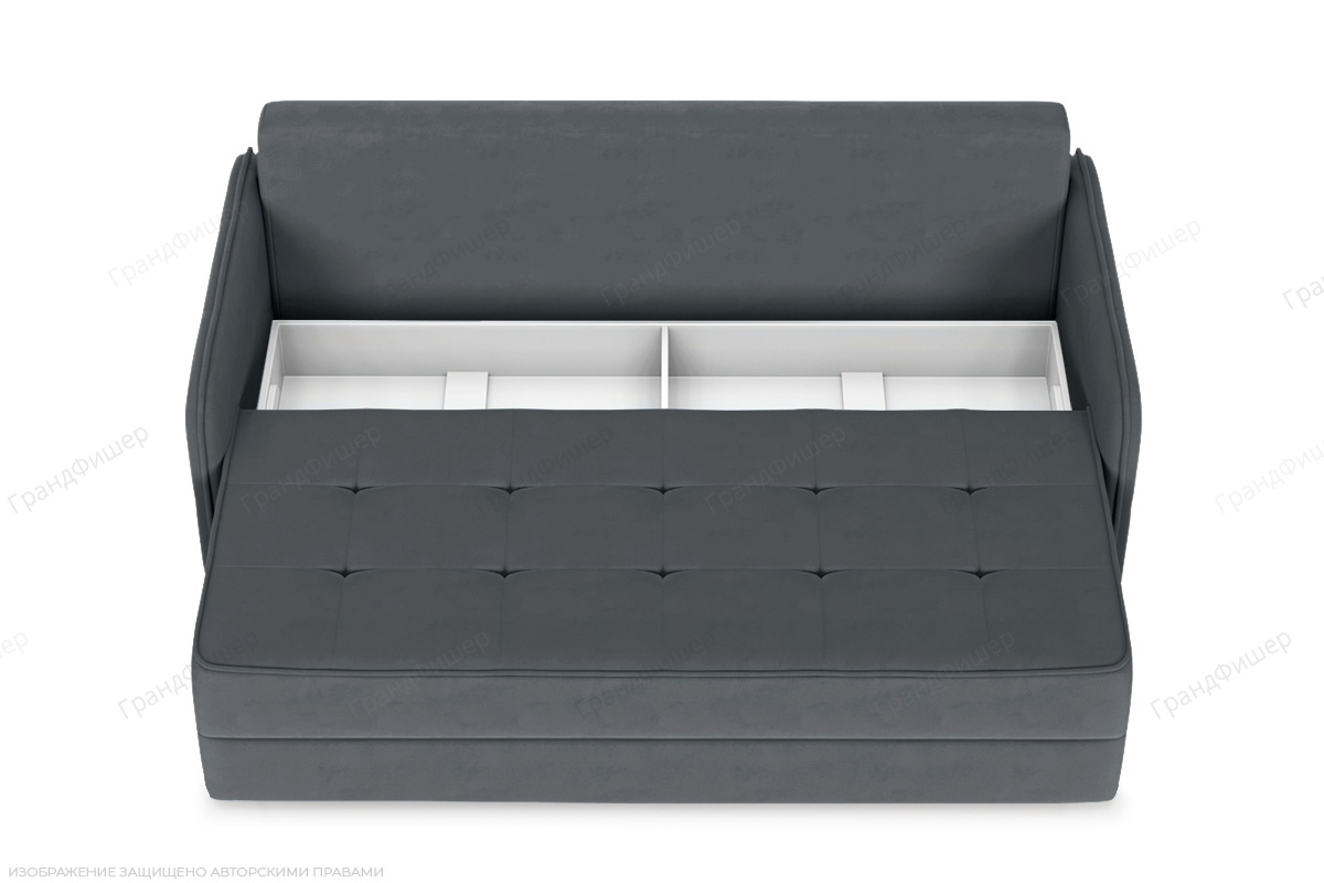 Прямой диван Кайман Слим Энерджи Лайт 810/19 Ящик для белья