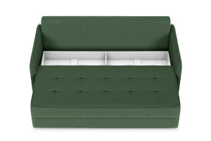 Прямой диван Кайман Слим Amigo Green Ящик для белья