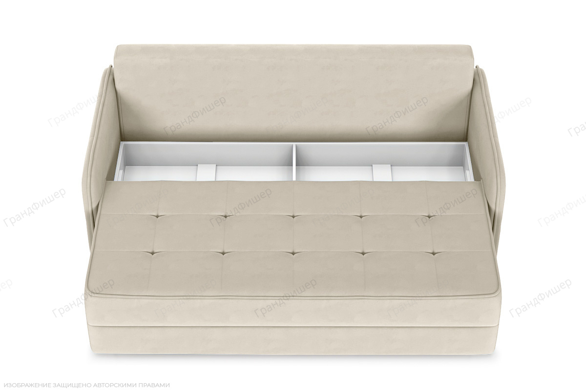 Прямой диван Кайман Слим Энерджи Лайт 810/2 Ящик для белья
