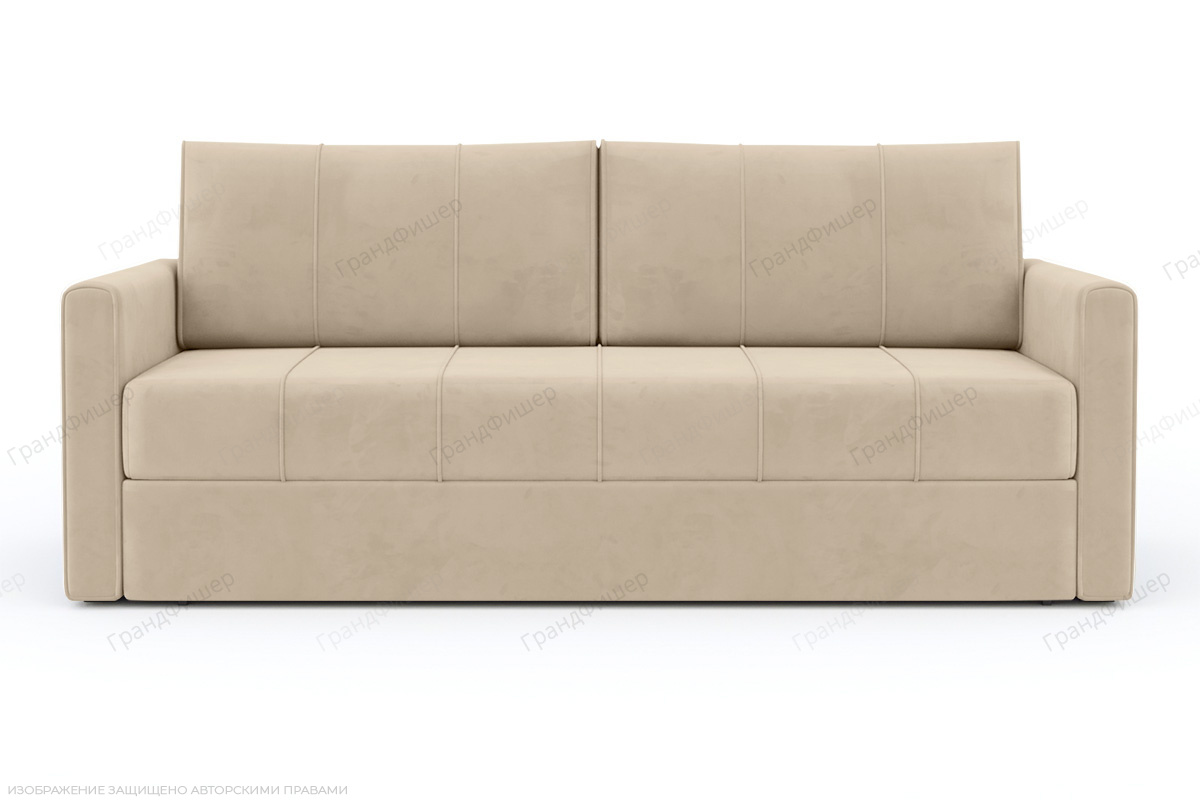 Прямой диван Филд Ultra Ivory Вид спереди
