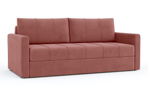 Прямой диван Филд Ultra Coral Вид по диагонали