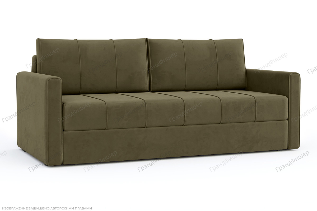 Прямой диван Филд Ultra Cedar Вид по диагонали