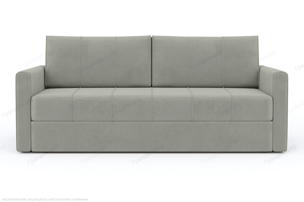 Прямой диван Филд Ultra Smoke Вид спереди