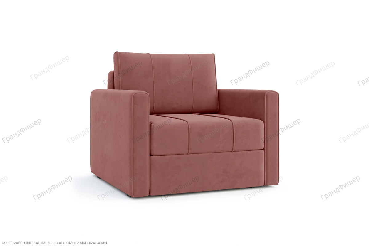 Кресло Филд Ultra Coral Вид по диагонали