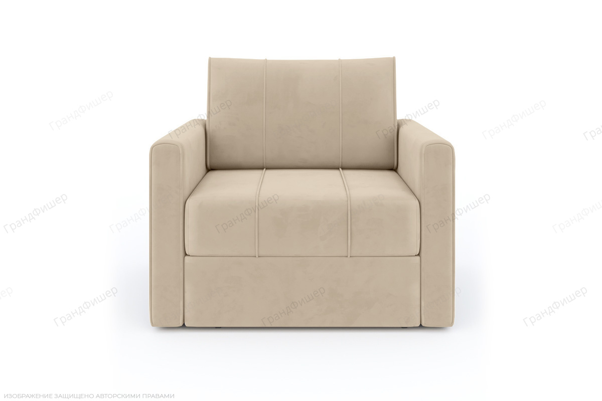 Дешевый диван Филд Ultra Ivory Вид спереди