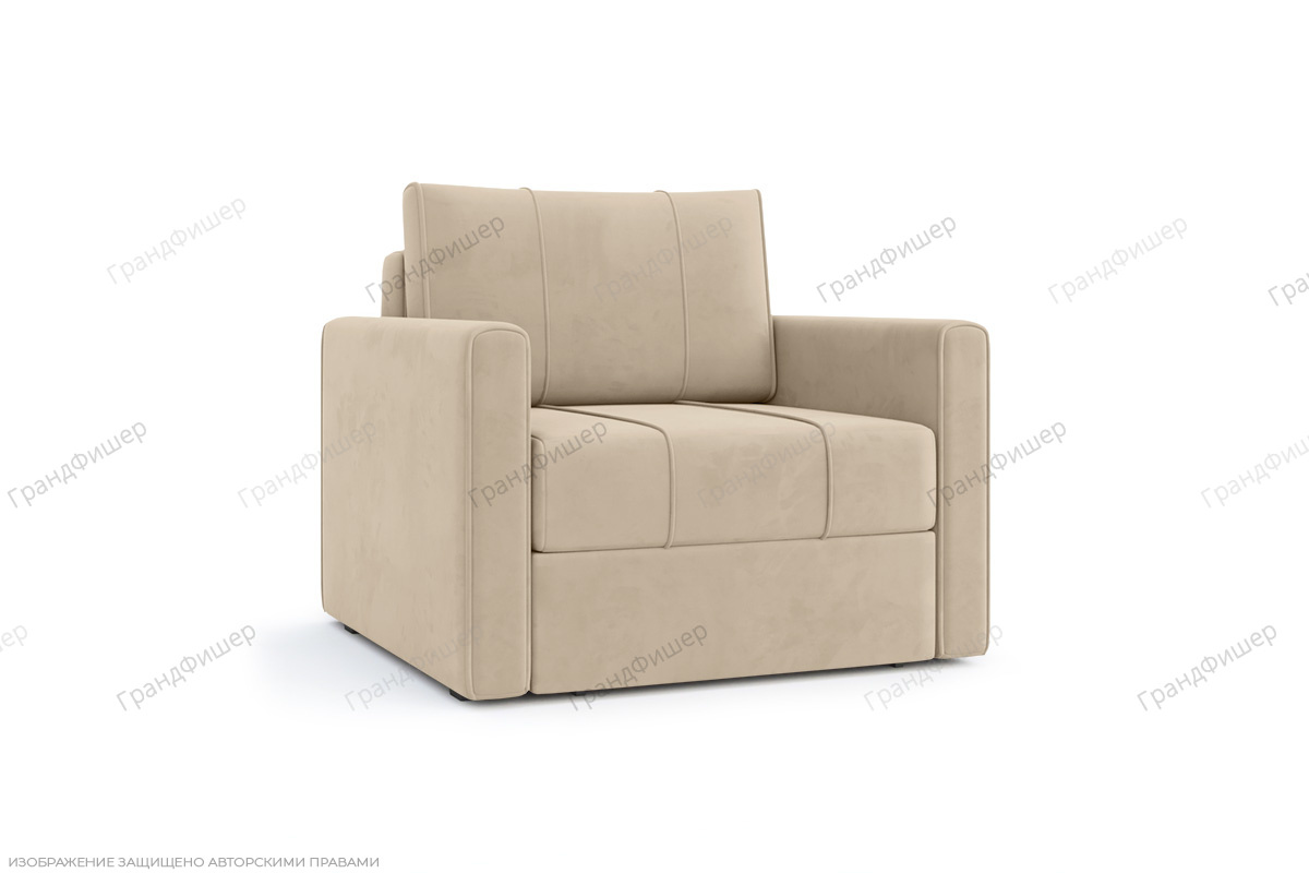 Дешевый диван Филд Ultra Ivory Вид по диагонали