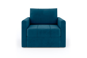 Синий диван Филд Ultra Midnight Вид спереди