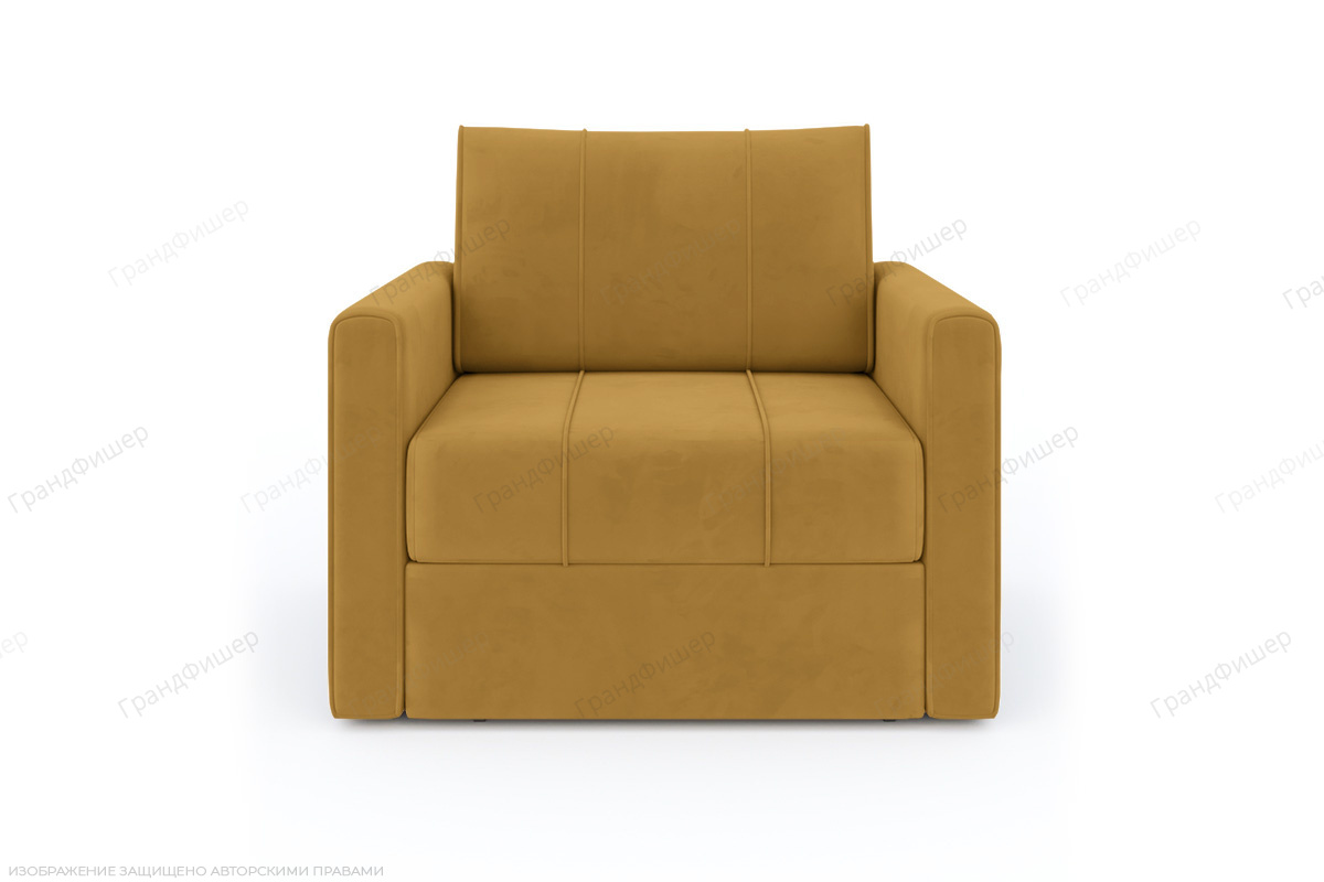 Кресло Филд Ultra Mustard Вид спереди