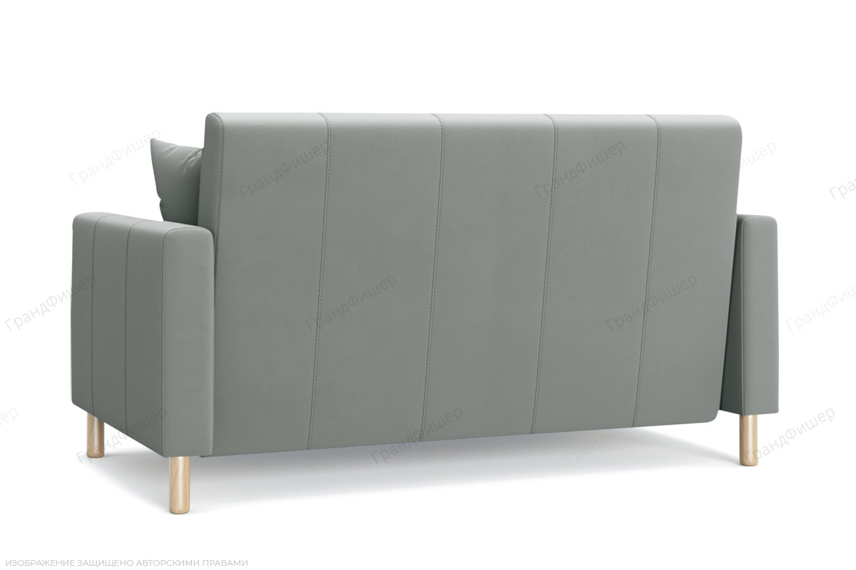 Прямой диван Смол (140 см) Velutto 52 Вид сзади