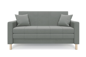 Прямой диван Смол (140 см) Velutto 52 Вид спереди