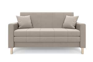 Прямой диван Смол (140 см) Velutto 16 Вид спереди