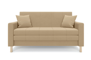 Прямой диван Смол (140 см) Velutto 02 Вид спереди