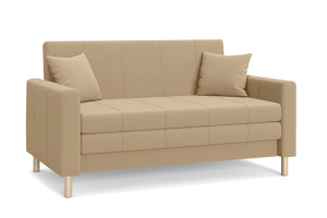 Прямой диван Смол (140 см) Velutto 02 Вид по диагонали