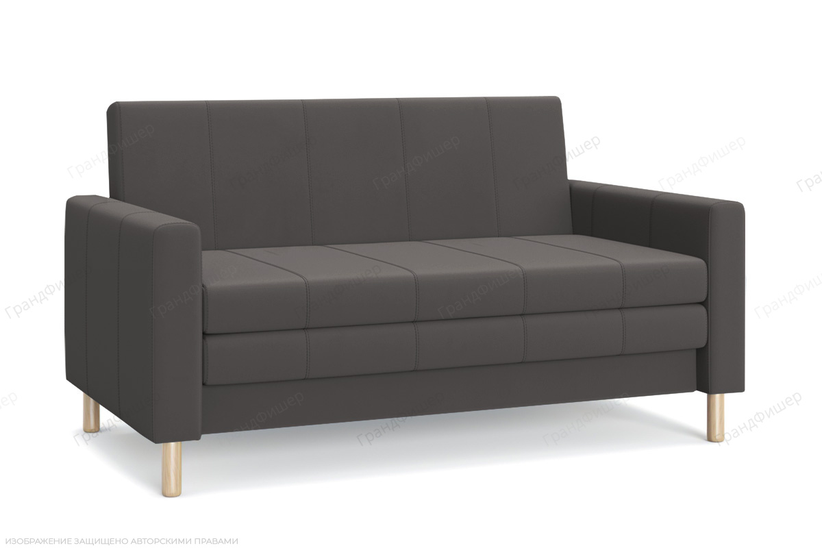 Прямой диван Смол (140 см) Velutto 19 Вид по диагонали