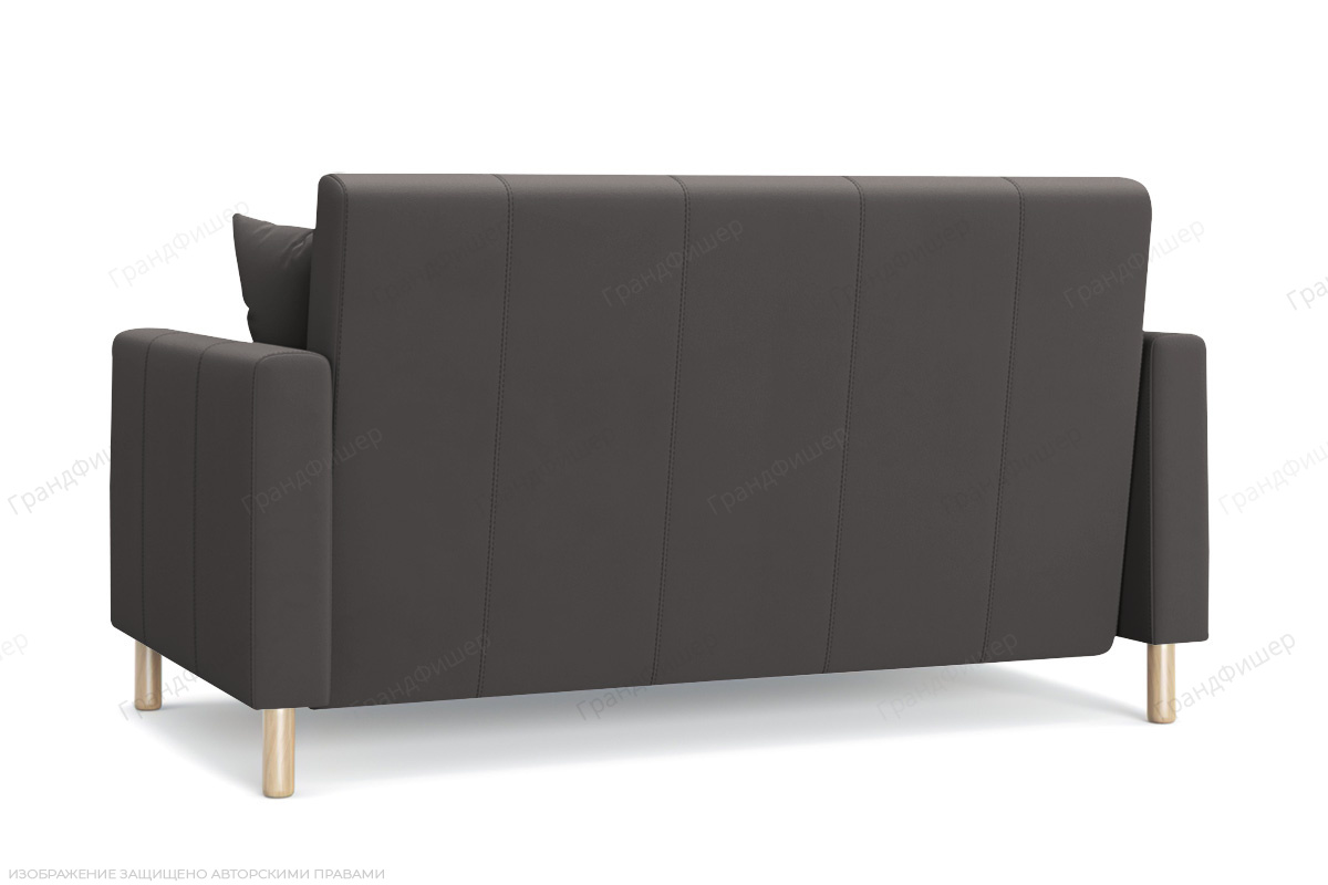 Прямой диван Смол (140 см) Velutto 19 Вид сзади