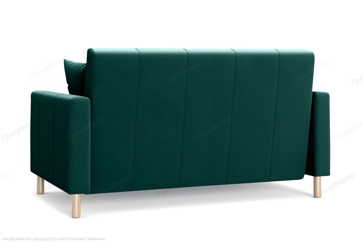 Прямой диван Смол (140 см) Velutto 20 Вид сзади