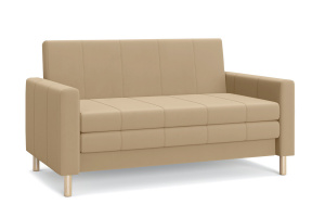 Прямой диван Смол (140 см) Velutto 02 Вид по диагонали