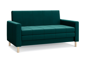 Прямой диван Смол (140 см) Velutto 20 Вид по диагонали