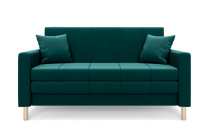 Прямой диван Смол (140 см) Velutto 20 Вид спереди