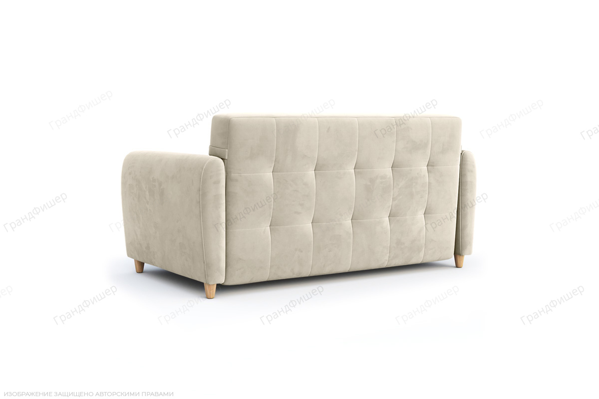 Белый диван Амур Vivaldi 1 Вид сзади