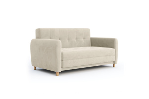 Белый диван Амур Vivaldi 1 Вид по диагонали