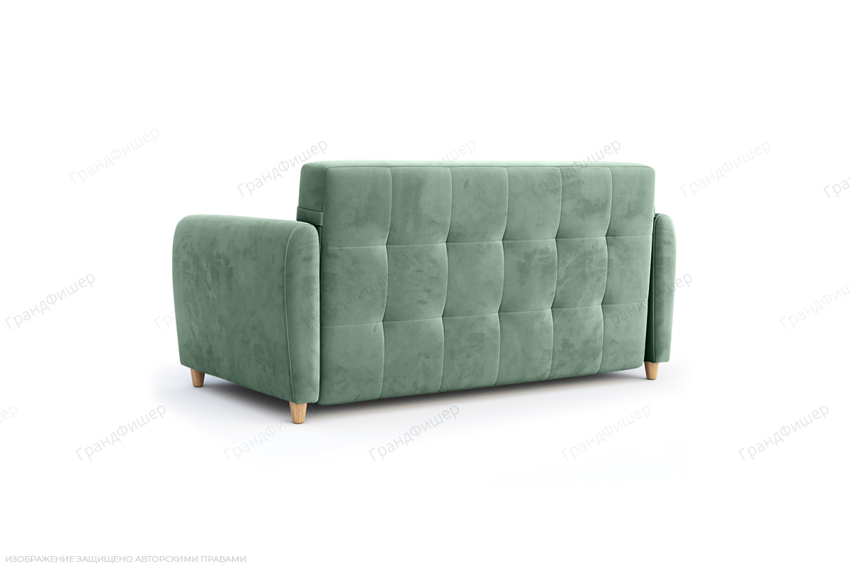 Зеленый диван Амур Vivaldi 9 Вид сзади