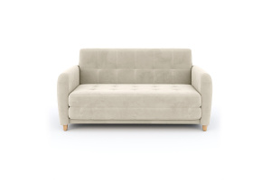 Белый диван Амур Vivaldi 1 Вид спереди