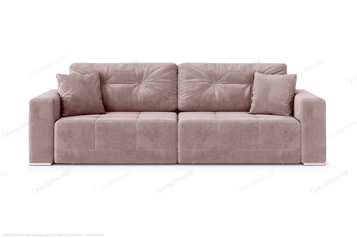 Розовый диван Свити Софт Vivaldi 26 Вид спереди