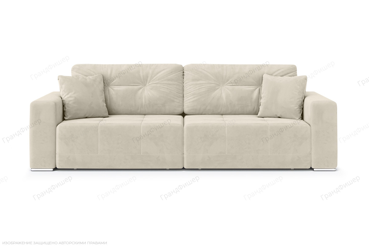 Белый диван Свити Софт Vivaldi 1 Вид спереди