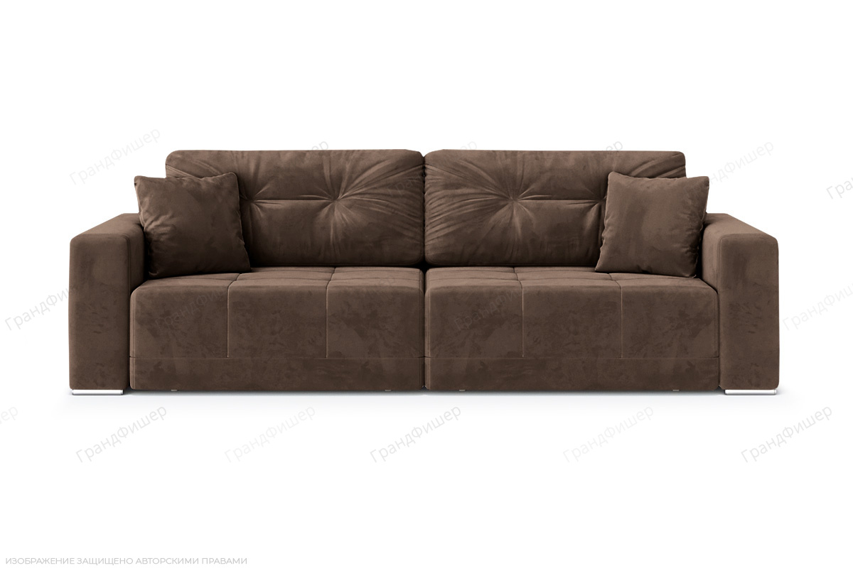 Темный диван Свити Софт Vivaldi 23 Вид спереди