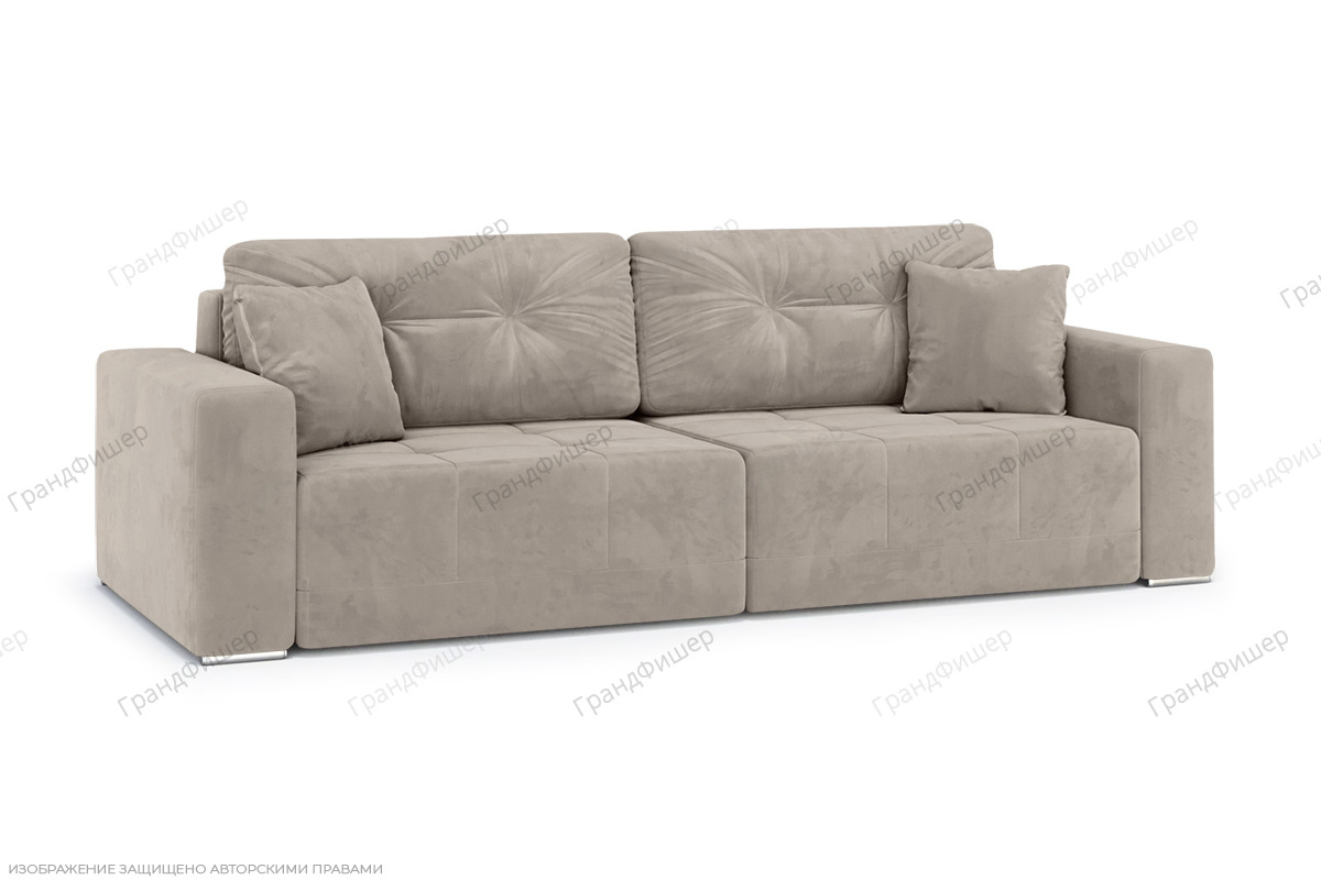 Бежевый диван Свити Софт Vivaldi 4 Вид по диагонали