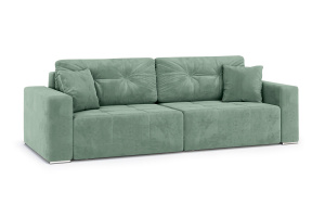 Зеленый диван Свити Софт Vivaldi 9 Вид по диагонали