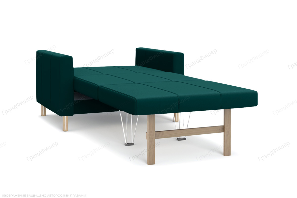 Прямой диван Смол (95 см) Velutto 20 (СКЛАД) Спальное место