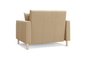 Прямой диван Смол (95 см) Velutto 02 (СКЛАД) Вид сзади