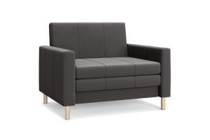 Прямой диван Смол (95 см) Velutto 19 (СКЛАД) Вид по диагонали