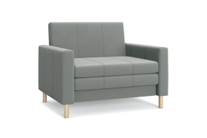 Прямой диван Смол (95 см) Velutto 52 (СКЛАД) Вид по диагонали