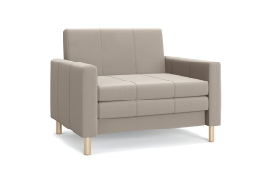 Прямой диван Смол (95 см) Velutto 16 (СКЛАД) Вид по диагонали