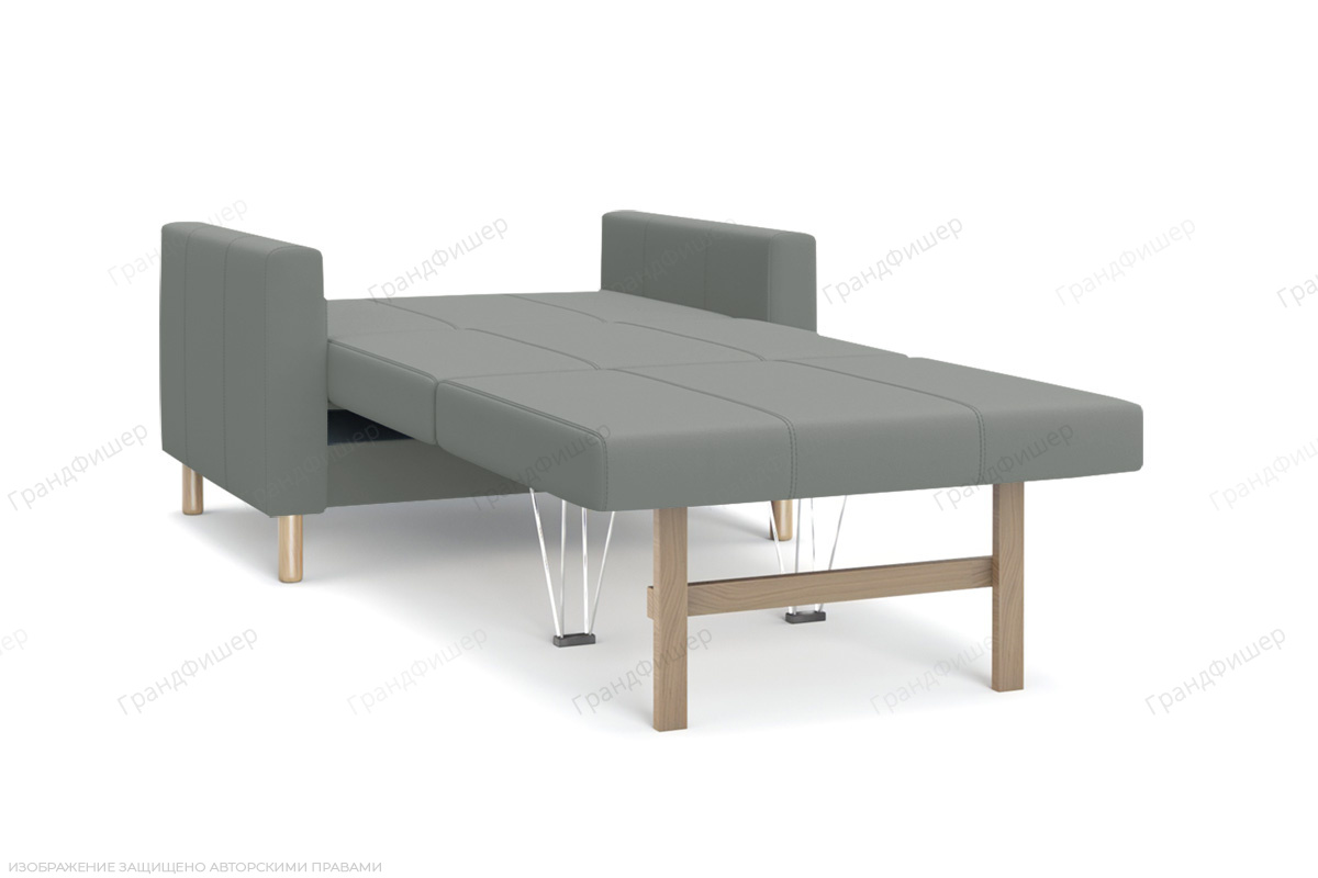 Прямой диван Смол (95 см) Velutto 52 (СКЛАД) Спальное место