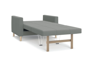 Прямой диван Смол (95 см) Velutto 52 (СКЛАД) Спальное место