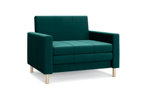 Прямой диван Смол (95 см) Velutto 20 (СКЛАД) Вид по диагонали