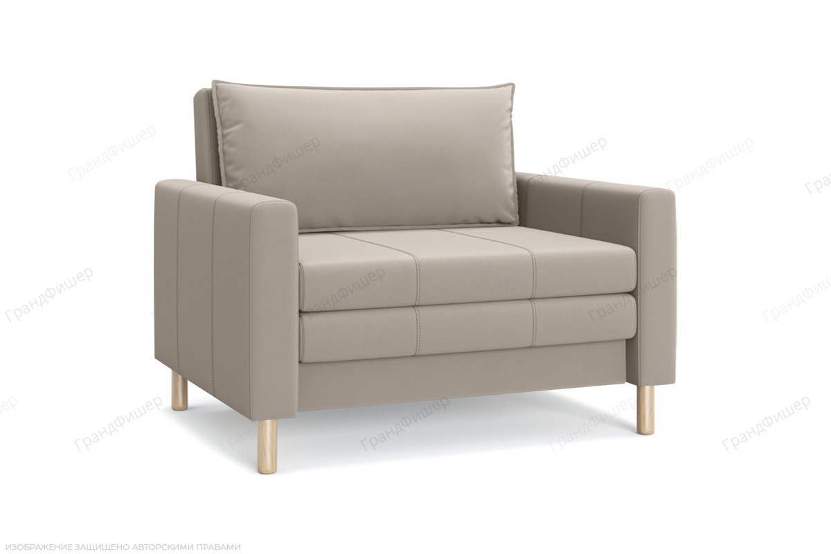 Прямой диван Смол (95 см) Velutto 16 (СКЛАД) Вид по диагонали