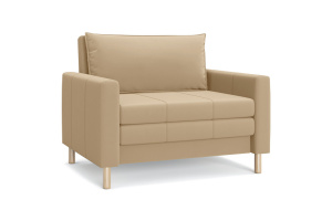 Прямой диван Смол (95 см) Velutto 02 (СКЛАД) Вид по диагонали