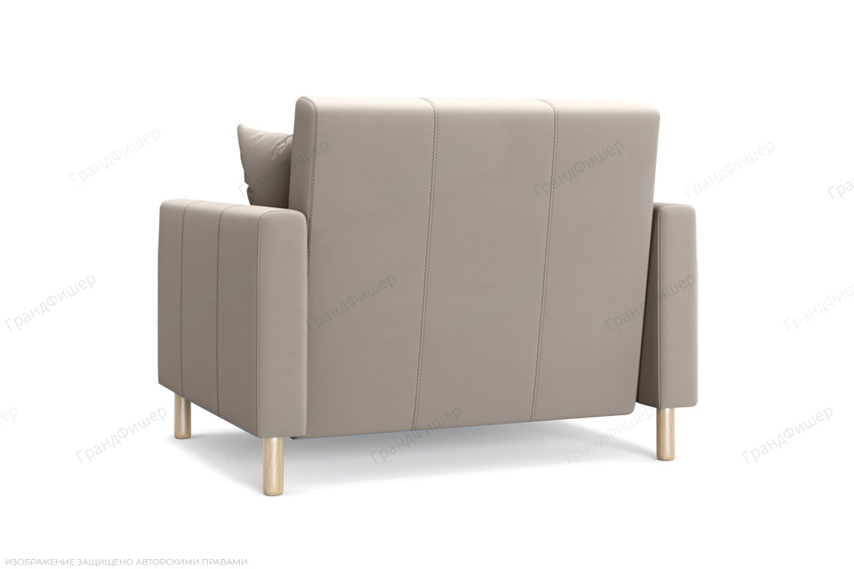 Прямой диван Смол (95 см) Velutto 16 (СКЛАД) Вид сзади