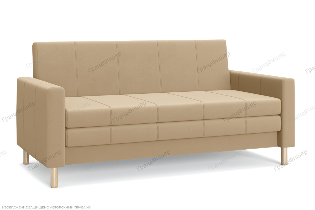 Прямой диван Смол (160 см) Velutto 02 Вид по диагонали