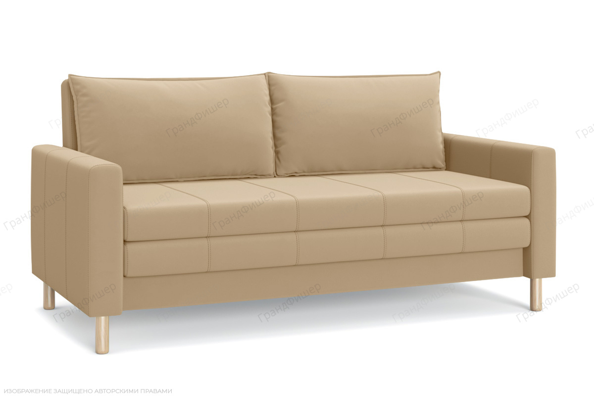 Прямой диван Смол (160 см) Velutto 02 Вид по диагонали