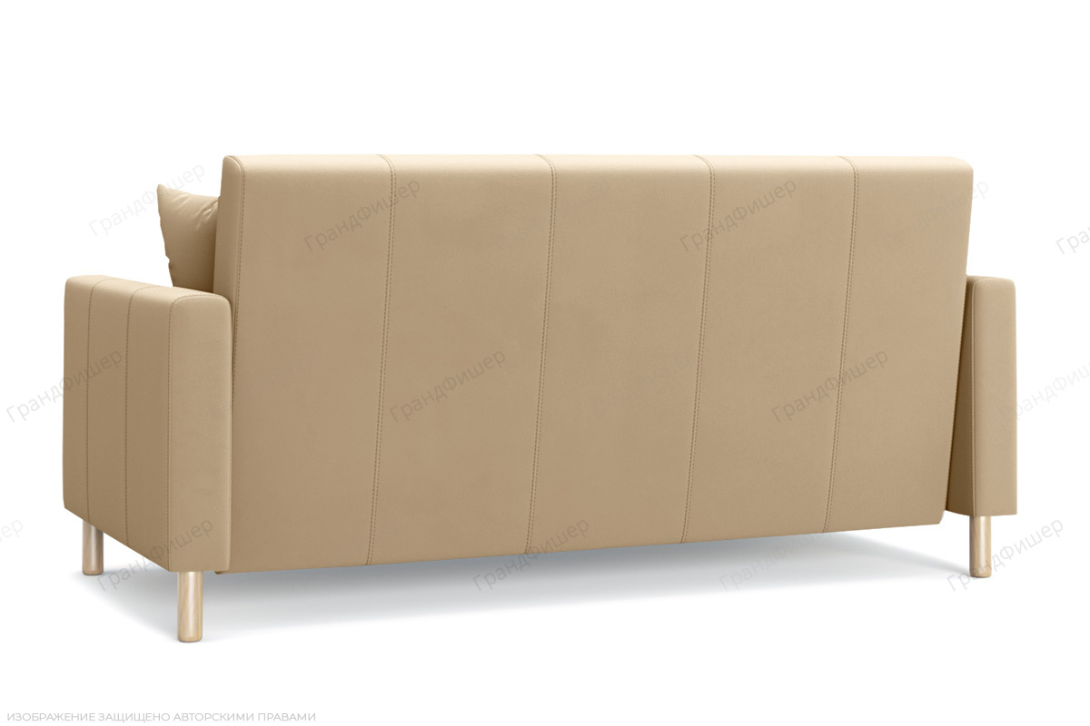 Прямой диван Смол (160 см) Velutto 02 Вид сзади